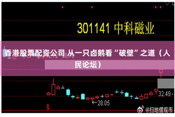 香港股票配资公司 从一只卤鹅看“破壁”之道（人民论坛）