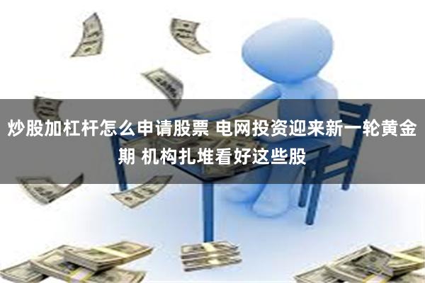 炒股加杠杆怎么申请股票 电网投资迎来新一轮黄金期 机构扎堆看好这些股